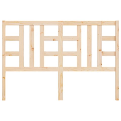 WEZGŁOWIE ŁÓŻKA 141X4X100CM DREWNO SOSNOWE