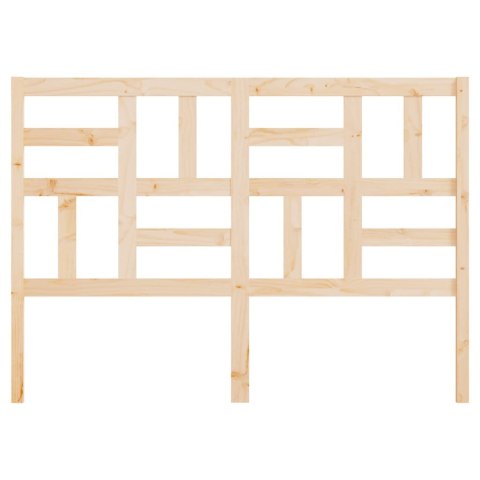 WEZGŁOWIE ŁÓŻKA 126X4X104CM DREWNO SOSNOWE