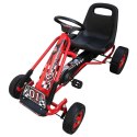 GOKART DLA DZIECI Z PEDAŁAMI CZERWONY