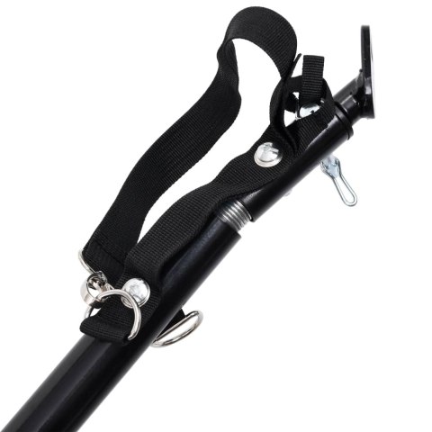 PRZYCZEPKA DLA ZWIERZĄT DO ROWERU I BIEGANIA CZERWONO-SZARA