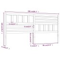 WEZGŁOWIE ŁÓŻKA 206X4X100CM DREWNO SOSNOWE