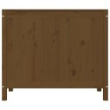 SKRZYNIA NA PRANIE MIODOWY BRĄZ 88,5X44X76CM LITA SOSNA