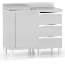 SZAFKI GASTRONOMICZNE 2SZT STAL NIERDZEWNA