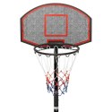 STOJAK DO KOSZYKÓWKI CZARNY 216-250CM POLIETYLEN
