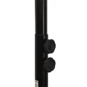 STOJAK DO KOSZYKÓWKI CZARNY 216-250CM POLIETYLEN