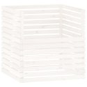 KOMPOSTOWNIK BIAŁY 100X100X102CM DREWNO SOSNOWE