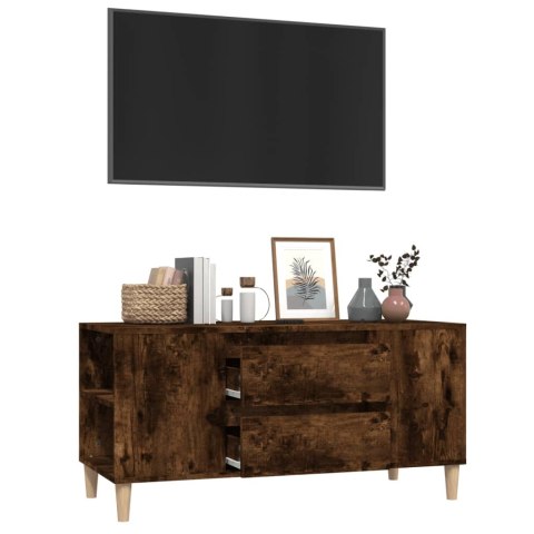 SZAFKA POD TV PRZYDYMIONY DĄB 102X44,5X50CM