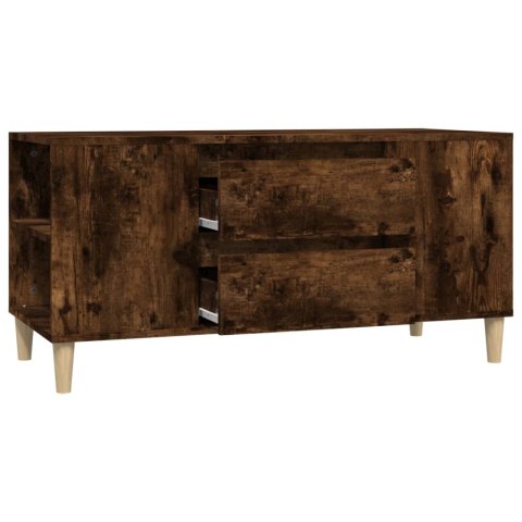SZAFKA POD TV PRZYDYMIONY DĄB 102X44,5X50CM