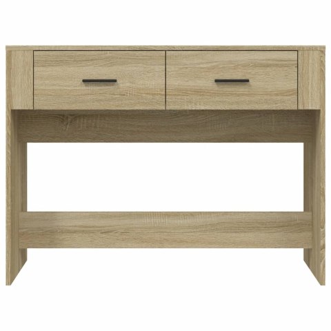 STOLIK KONSOLOWY DĄB SONOMA 100X39X75CM