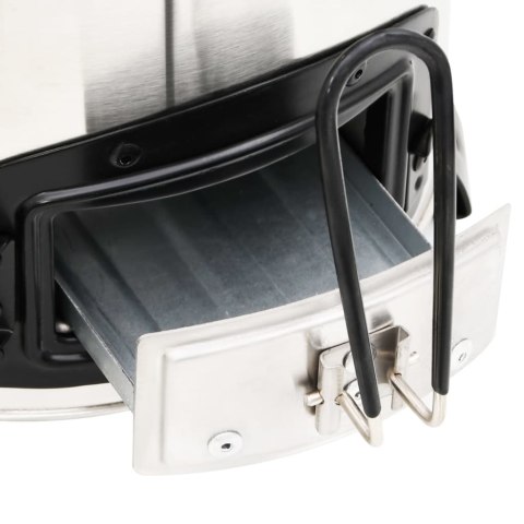 KUCHENKA NA DREWNO Z WENTYLATOREM USB STAL 35,5X26X28CM