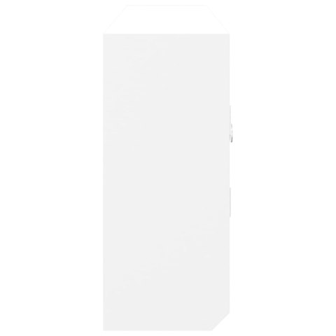 SZAFKA WISZĄCA NA KLUCZE BIAŁA 40X8,5X20CM