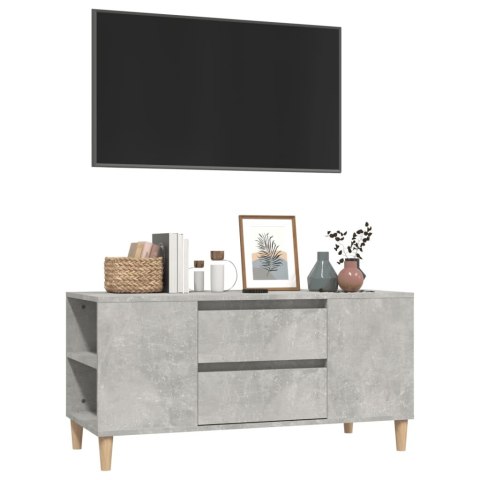 SZAFKA POD TV SZAROŚĆ BETONU 102X44,5X50CM