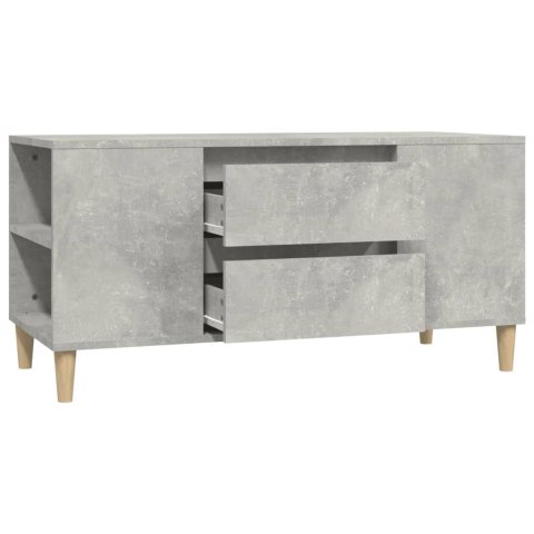 SZAFKA POD TV SZAROŚĆ BETONU 102X44,5X50CM
