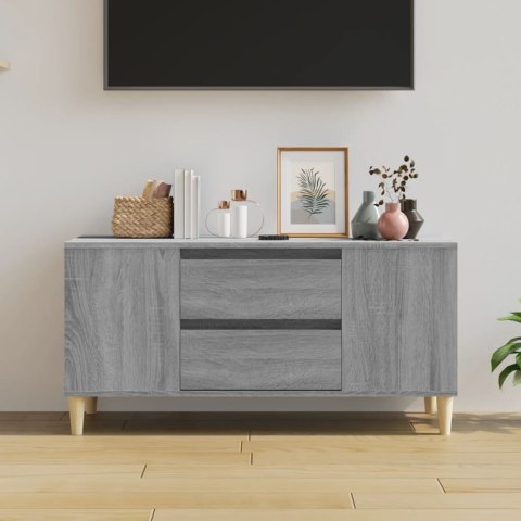 SZAFKA POD TV SZARY DĄB SONOMA 102X44,5X50CM