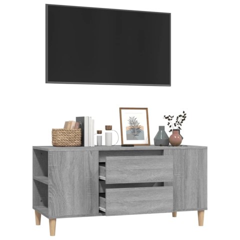 SZAFKA POD TV SZARY DĄB SONOMA 102X44,5X50CM