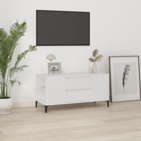 SZAFKA POD TV BIAŁA 102X44,5X50CM
