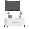SZAFKA POD TV BIAŁA 102X44,5X50CM