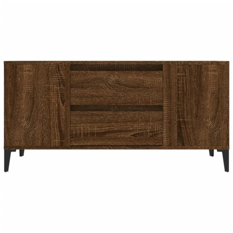 SZAFKA POD TV BRĄZOWY DĄB 102X44,5X50CM