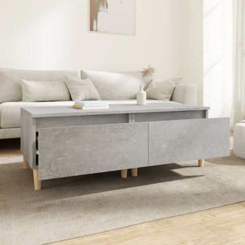 STOLIKI NOCNE 2 SZT. SZARY BETON 50X46X35CM