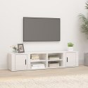 SZAFKI POD TV 2SZT BIAŁE POŁYSK 80X315X36CM