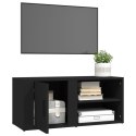 SZAFKI POD TELEWIZOR 2SZT CZARNE 80X315X36,5CM