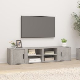 SZAFKI POD TELEWIZOR 2SZTSZAROŚĆ BETONU 80X315X36CM