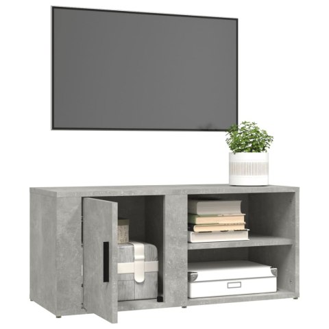 SZAFKI POD TELEWIZOR 2SZTSZAROŚĆ BETONU 80X315X36CM