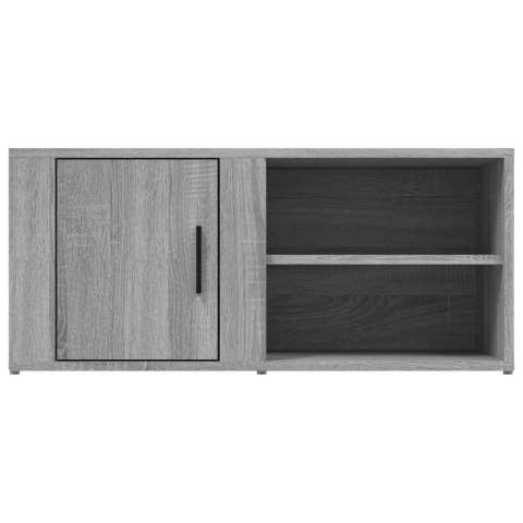 SZAFKI POD TELEWIZOR 2SZT SZARY DĄB SONOMA 80X315X36,5CM