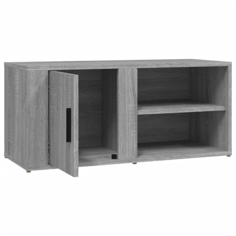 SZAFKI POD TELEWIZOR 2SZT SZARY DĄB SONOMA 80X315X36,5CM