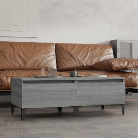 STOLIKI BOCZNE 2SZT SZARY DĄB SONOMA 50X46X35CM