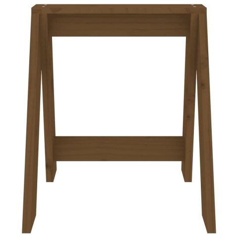 STOŁKI 2SZTMIODOWY BRĄZ 40X40X45CM DREWNO SOSNOWE