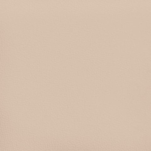 ŁÓŻKO KONTYNENTALNE Z MATERACEM 80X200CM CAPPUCCINO EKOSKÓRA