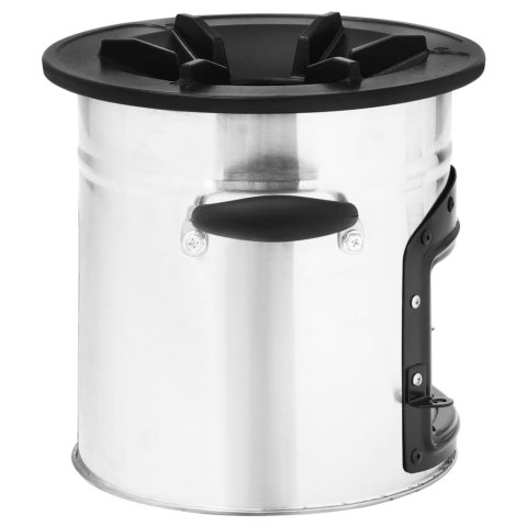 PIECYK KEMPINGOWY NA DREWNO 45,5X33X25,5 STAL NIERDZEWNA