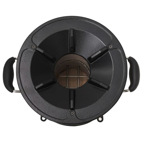 PIECYK KEMPINGOWY NA DREWNO 45,5X33X25,5 STAL NIERDZEWNA