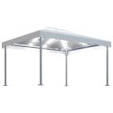 ALTANA ZE SZNUREM LAMPEK LED 400X300CM KREMOWA ALUMINIUM