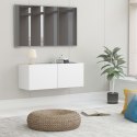 SZAFKA TV BIAŁA 80X30X30CM
