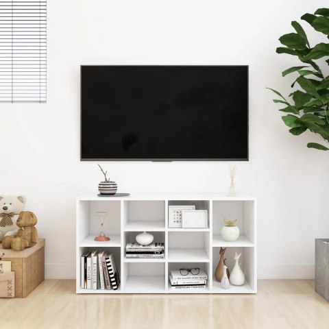 ŁAWKA Z MIEJSCEM NA BUTY BIAŁA 103X30X54,5CM