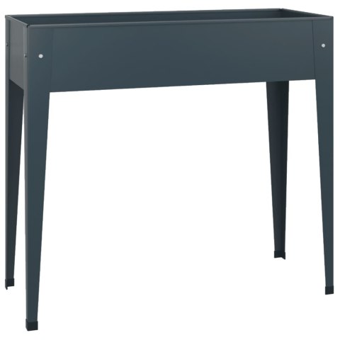 DONICA OGRODOWA SZARA 100,5X40,5X90CM GALWANIZOWANA STAL