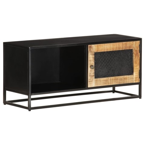SZAFKA POD TV 90X30X40CM SUROWE DREWNO MANGO