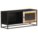 SZAFKA POD TV 90X30X40CM SUROWE DREWNO MANGO