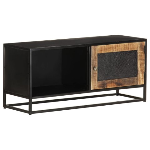 SZAFKA POD TV 90X30X40CM SUROWE DREWNO MANGO