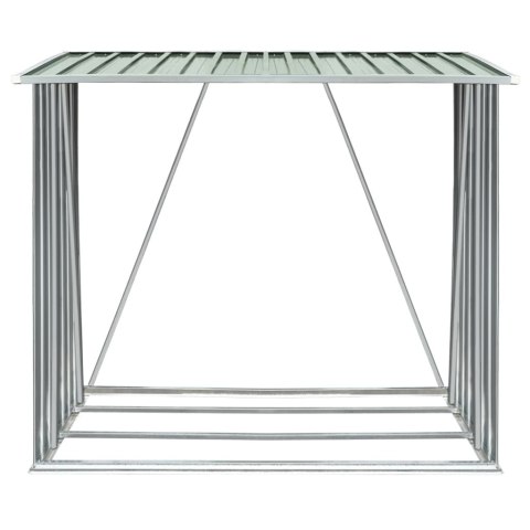 WIATA NA DREWNO STAL GALWANIZOWANA 163X83X154CM ZIELONA