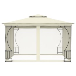 ALTANA OGRODOWA Z SIATKAMI 300X300X265CM KREMOWA