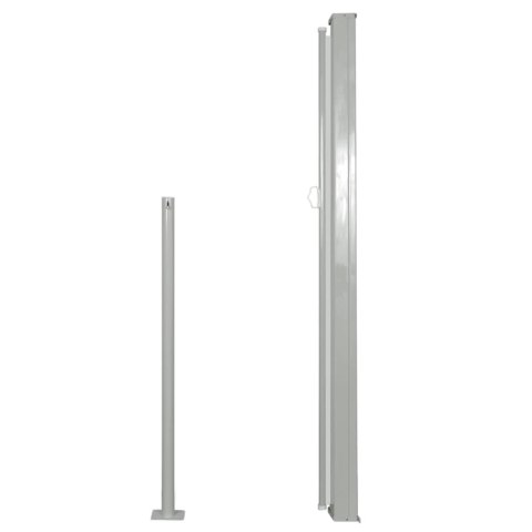 ZWIJANA MARKIZA BOCZNA 140X300CM KREMOWA