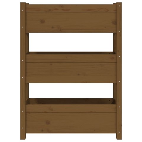 DONICAMIODOWY BRĄZ 77X25X104,5CM DREWNO SOSNOWE