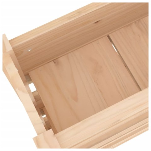 DONICA ANTRACYTOWA 200X40X40CM STAL WALCOWANA NA ZIMNO