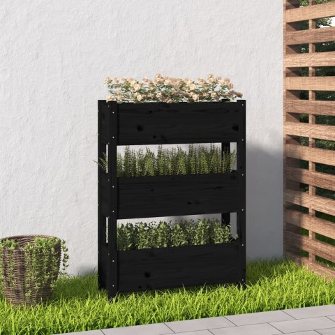 DONICA CZARNY 40X40X40CM STAL