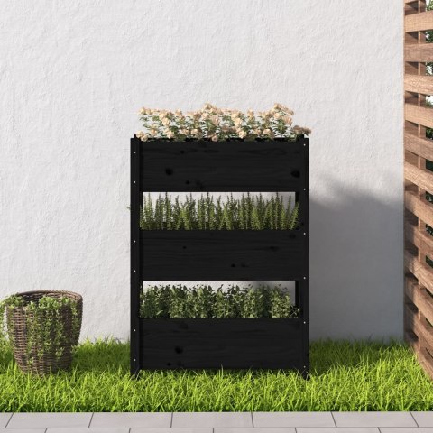 DONICA CZARNY 40X40X40CM STAL