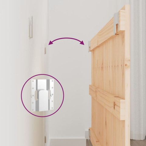 WEZGŁOWIE ŁÓŻKA 955X3X60CM DREWNO SOSNOWE