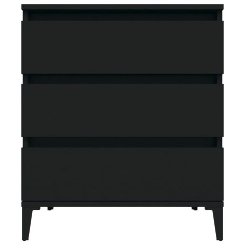 KOMODA CZARNA 60X35X70CM